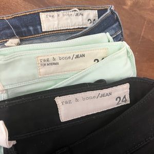 I’m sell all 3 pair of rag & bone jeans/pants. Stretchy, comfortable, like new!
